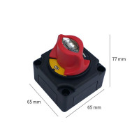 Battery Selector Switch-12V-48V- 300Ampere - EL-127 - ELESL